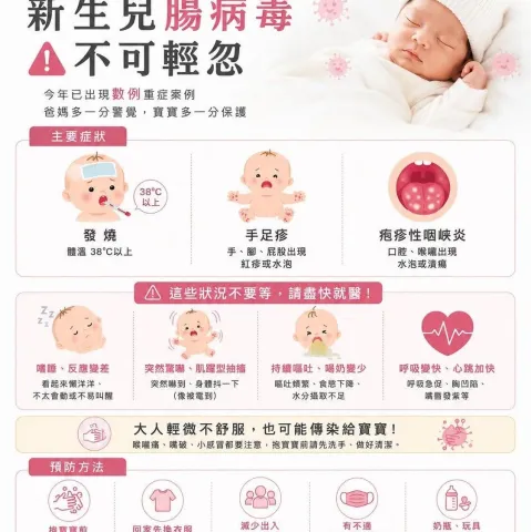 正馨小學堂｜新生兒腸病毒